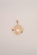 18K CROWN PENDANT