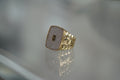 14k ring size 11 style monaco