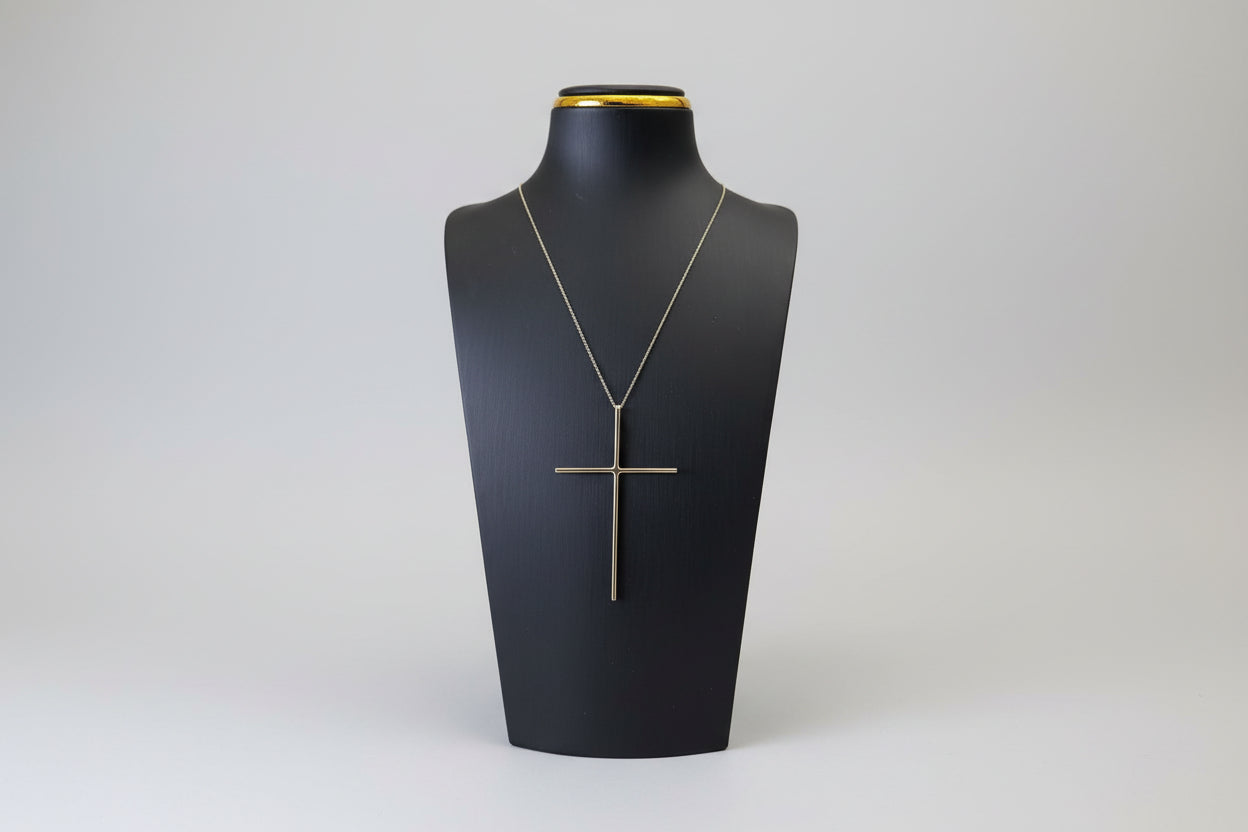 14 k cross pendant 7 '
